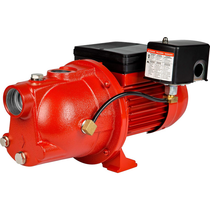 1/2 HP Shallow Well Jet Pump 12.6 GPM – Red Lion