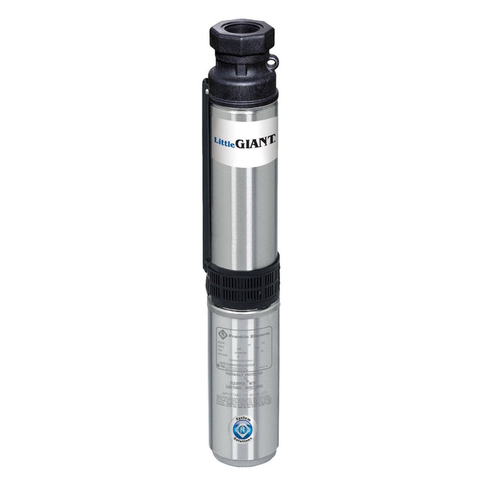 1 1/2 HP Deep Well Submersible Pump Little Giant Thermoplastic Discharge