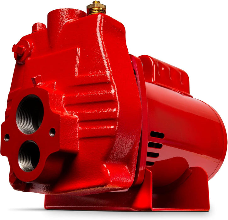 1/2 HP Premium Convertible Jet Pump 14.2 GPM - Red Lion