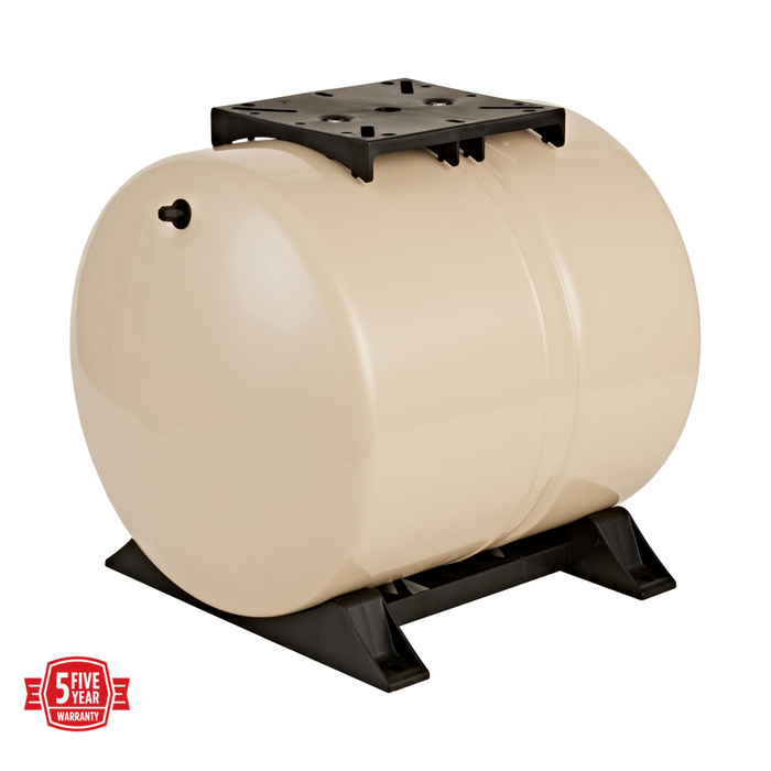 14-Gallon Horizontal Pre-Charged Pressure Tank - Red Lion